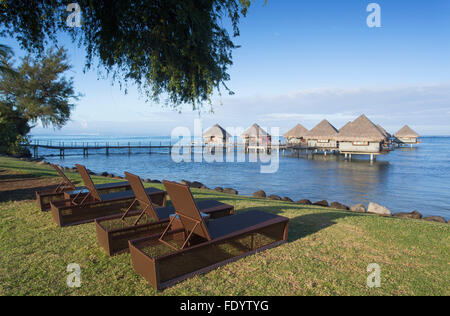 Le Meridien Tahiti Hotel, Pape'ete, Tahiti, Polinesia Francese Foto Stock