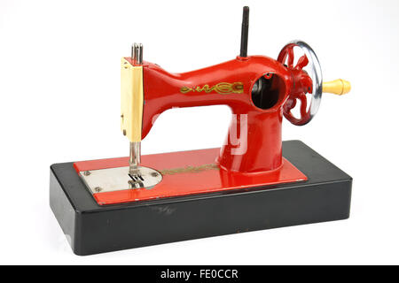 Realisticamente reso macchina da cucire come un giocattolo per la formazione pratica dei bambini Foto Stock
