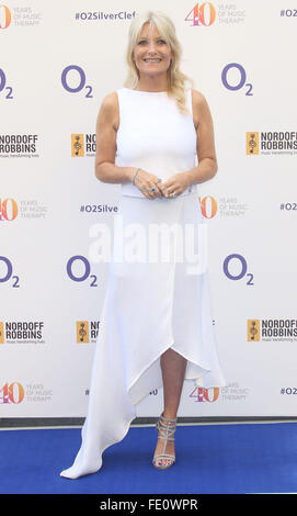 Jul 03, 2015 - Londra, Inghilterra, Regno Unito - Gaby Roslin frequentando Nordoff Robbins O2 Silver Clef Awards 2015, Grosvenor House Hotel Foto Stock