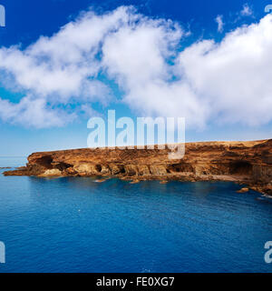 Ajuy spiaggia a Fuerteventura Isole Canarie Spagna Foto Stock