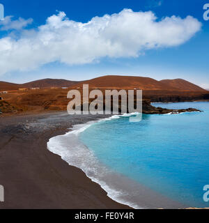 Ajuy spiaggia a Fuerteventura Isole Canarie Spagna Foto Stock