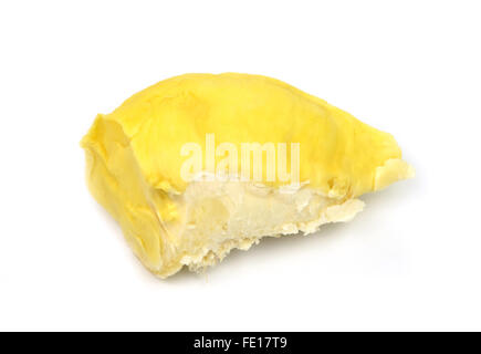 Durian isolati su sfondo bianco Foto Stock