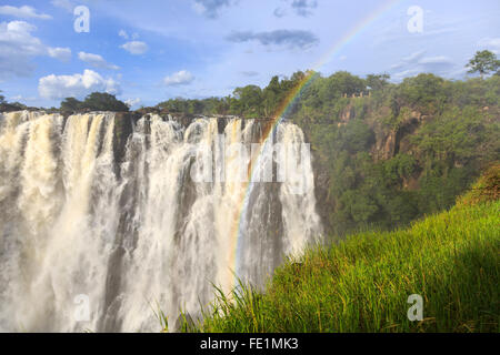 Victoria Falls, Zambia, Africa Foto Stock