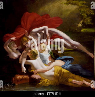 Hylas attratti verso le ninfe di Pierre Jérôme Lordon 1780-1838 1812. Francia - Francese ( Hylas eroe greco, notevole per la sua bellezza dei preferiti di Ercole ) Foto Stock