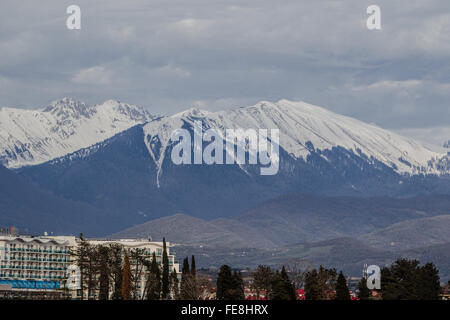 Montagne del Caucaso, Sochi Foto Stock