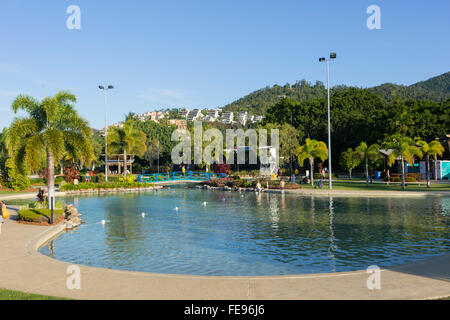 La Laguna, Airlie Beach sulla costa di Whitsunday, Queensland, Australia Foto Stock