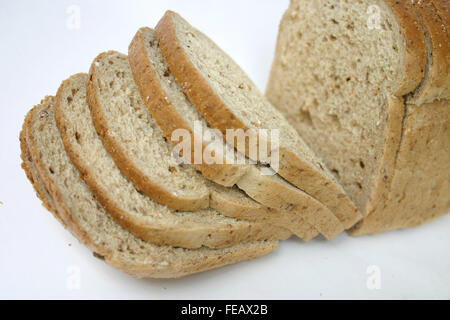 Fette di pane marrone, Foto Stock