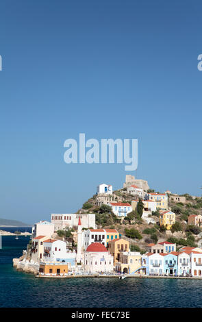 Greeek Isola di Kastellorizo, Grecia Foto Stock