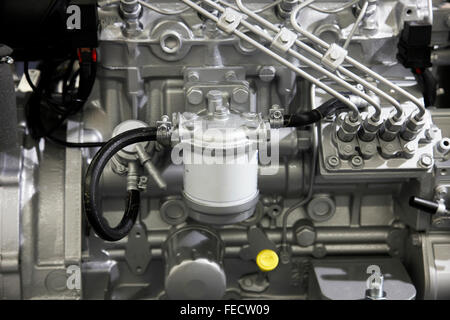 Moderno motore utilizzato sul industria marina Foto Stock