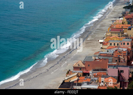 Varigotti. Bel villaggio e meta turistica nella regione Liguria Italia Foto Stock