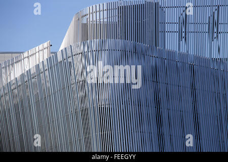 Dettaglio del waterfront centro congressi, Stoccolma, Svezia Foto Stock