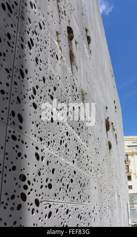 Rivestimento in alluminio, San Telmo Museum, Museoa San Telmo,Museo de San Telmo Plaza Zuloaga Foto Stock