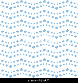 Sfondo di seamless motivo floreale Illustrazione Vettoriale