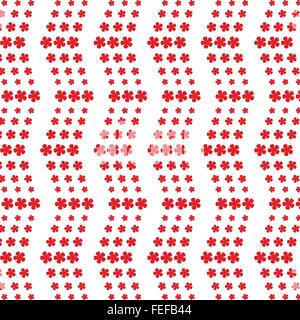 Sfondo di seamless motivo floreale Illustrazione Vettoriale