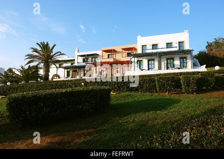 Ville e terreno di alta classe greco Hotel Aldemar Cretan Village, Creta, Grecia. Foto Stock