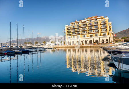 Hotel Regency in Porto Montenegro di Tivat, Montenegro Foto Stock