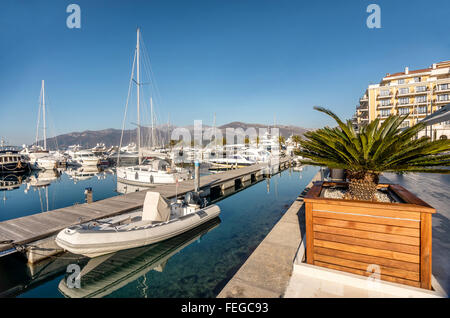 Hotel Regency in Porto Montenegro di Tivat, Montenegro Foto Stock