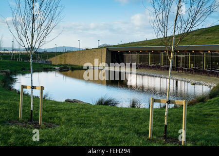 Gloucester Farmshop Servizi sul South Bound autostrada M5 Foto Stock