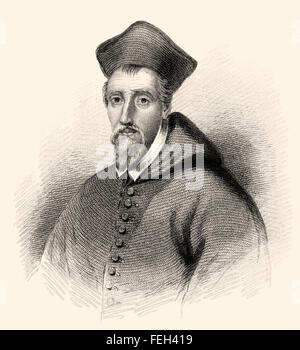 William Allen, 1532-1594, un inglese un Cardinale di Santa Romana Chiesa Foto Stock
