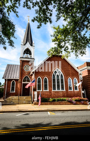 Trinità Regno Chiesa Metodista, 143 West Main Street, arancio, Virginia Foto Stock