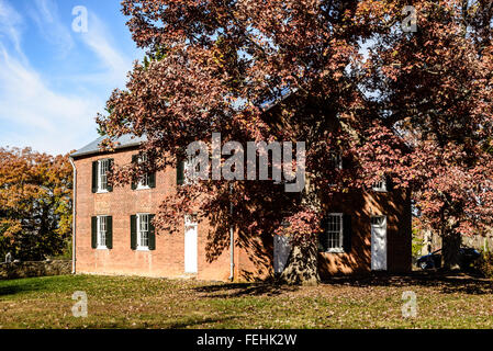 Monte Sion di vecchia scuola chiesa battista, 40309 John Mosby autostrada, Aldie, Virginia Foto Stock