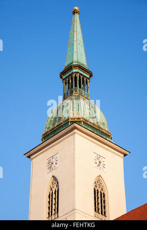 San Martin's Cathedral di Bratislava Foto Stock