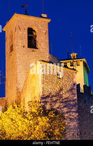 Guaita Torre di San Marino Foto Stock