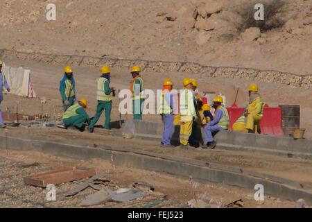 MUSCAT OMAN nuova costruzione in Al Wadi Al Kabir Foto Stock