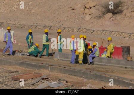 MUSCAT OMAN nuova costruzione in Al Wadi Al Kabir Foto Stock