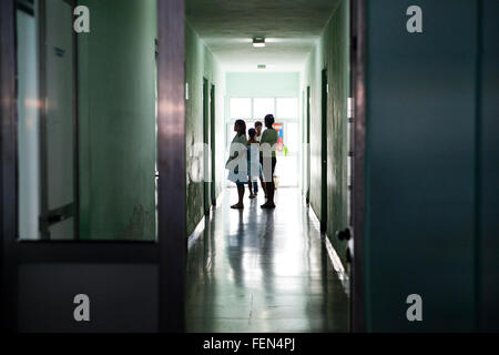 Ospedale di Havana, Cuba - Policlinico 'Plaza Revolucion' - generale scatti della clinica Foto Stock