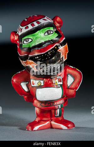 Dipinto a mano happy meal toy da Shrek Foto Stock