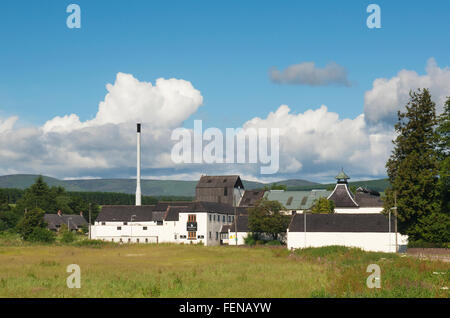 Fettercairn Malt Whisky Distillery - Fettercairn, Aberdeenshire, Scozia. Foto Stock