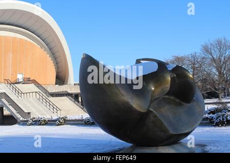 Haus der Kulturen der Berlino ovest Foto Stock