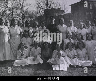 US Army Walter Reed General Hospital, Washington DC personale - Foto Stock