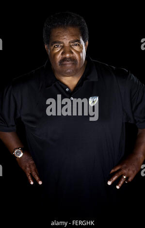 Orlando, Florida, Stati Uniti d'America. Xxi Aprile, 2009. San Francisco coach Dennis Green ritratto scatta durante la United Football League incontri presso il Rosen Shingle Creek. © Scott A. Miller/ZUMA filo/Alamy Live News Foto Stock