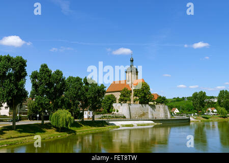 Regiswindis Chiesa, Lauffen am Neckar, Baden-Württemberg, Germania Foto Stock