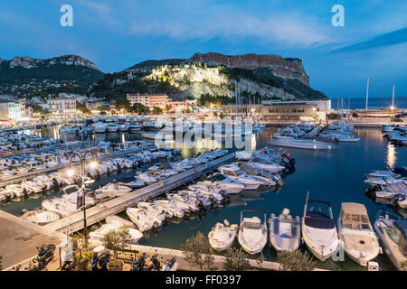 Porto di Cassis Côte d Azur Francia, Foto Stock