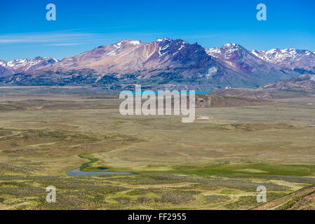 Perito Moreno NationaRM Park (Parque NacionaRM Perito Moreno), Santa Cruz Provincia Argentina, Patagonia, Argentina Foto Stock