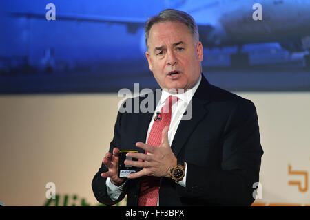 James Hogan, presidente e chief executive officer di Etihad Aviation Group e Vice Presidente di Alitalia Roma 20-01-2015 St. R Foto Stock