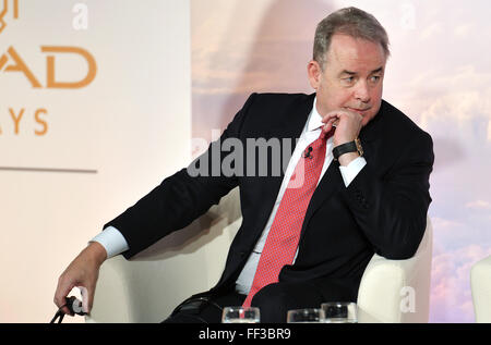 James Hogan, presidente e chief executive officer di Etihad Aviation Group e Vice Presidente di Alitalia Roma 20-01-2015 St. R Foto Stock