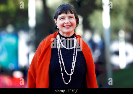 Isabella Rossellini Roma 16/10/2015 Festa del Cinema di Roma. Roma Film Fest Foto Samantha Zucchi Insidefoto Foto Stock