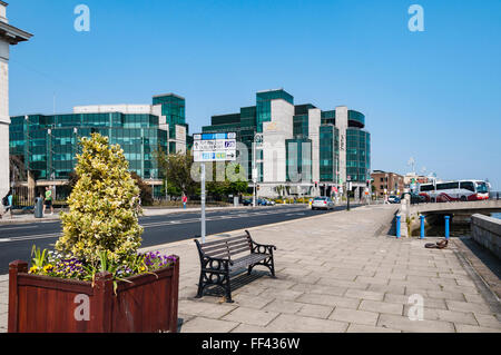 In Irlanda il centro dei servizi finanziari internazionali Foto Stock