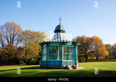 Il Bandstand, Weston Park, Sheffield South Yorkshire, Inghilterra, Regno Unito. Foto Stock