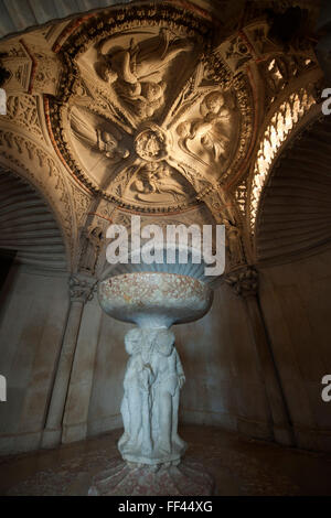 Kroatien, Dalmatien di Sibenik, Taufkapelle in der Kathedrale Sveti Jakov ( Kathedrale des Heiligen Jakob) Foto Stock