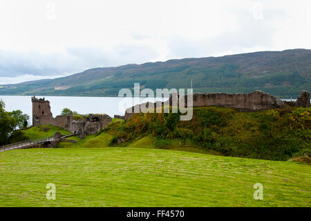 Castello Urquhart - Loch Ness - Scozia Foto Stock