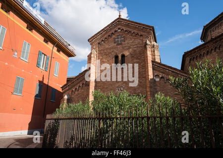 San Petronio la Basilica, Bologna Foto Stock