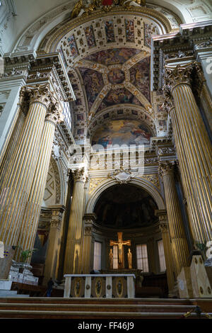 San Petronio la Basilica, Bologna Foto Stock