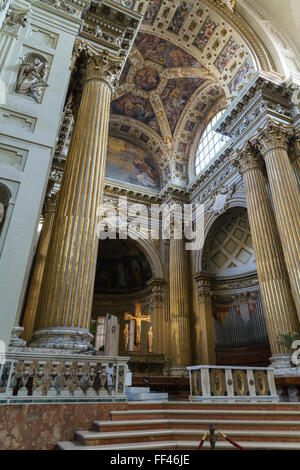 San Petronio la Basilica, Bologna Foto Stock