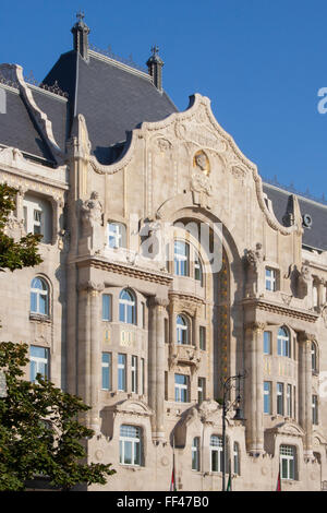 Stile Art Nouveau Hotel Four Seasons Gresham Palace Budapest, Ungheria Foto Stock