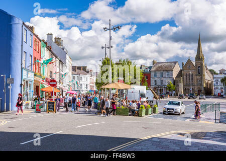 Caernarfon, Gwynedd, Wales, Regno Unito, Europa. Foto Stock